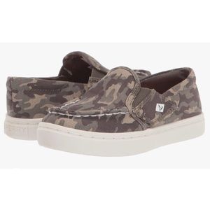 Sperry SALTIE Washable Camo Moccasin Slip Ons